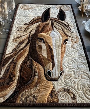 Spirited Beauty Quilted Table Runner