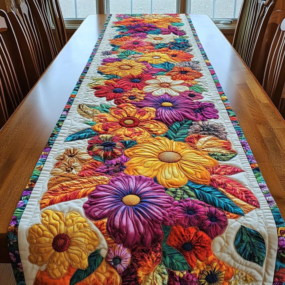 Spring Awakening Quilted Table Runner