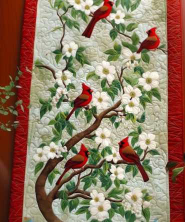 Spring Awakening Quilted Table Runner