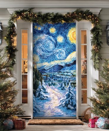 Star Breeze Wonderland Quilted Door Cover