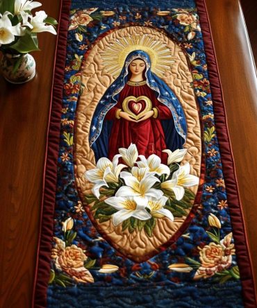 Star Of The Sea Quilted Table Runner