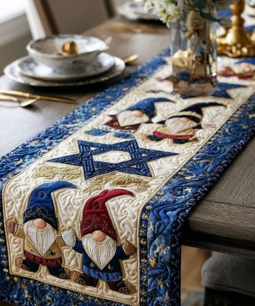 Starlit Traditions Quilted Table Runner