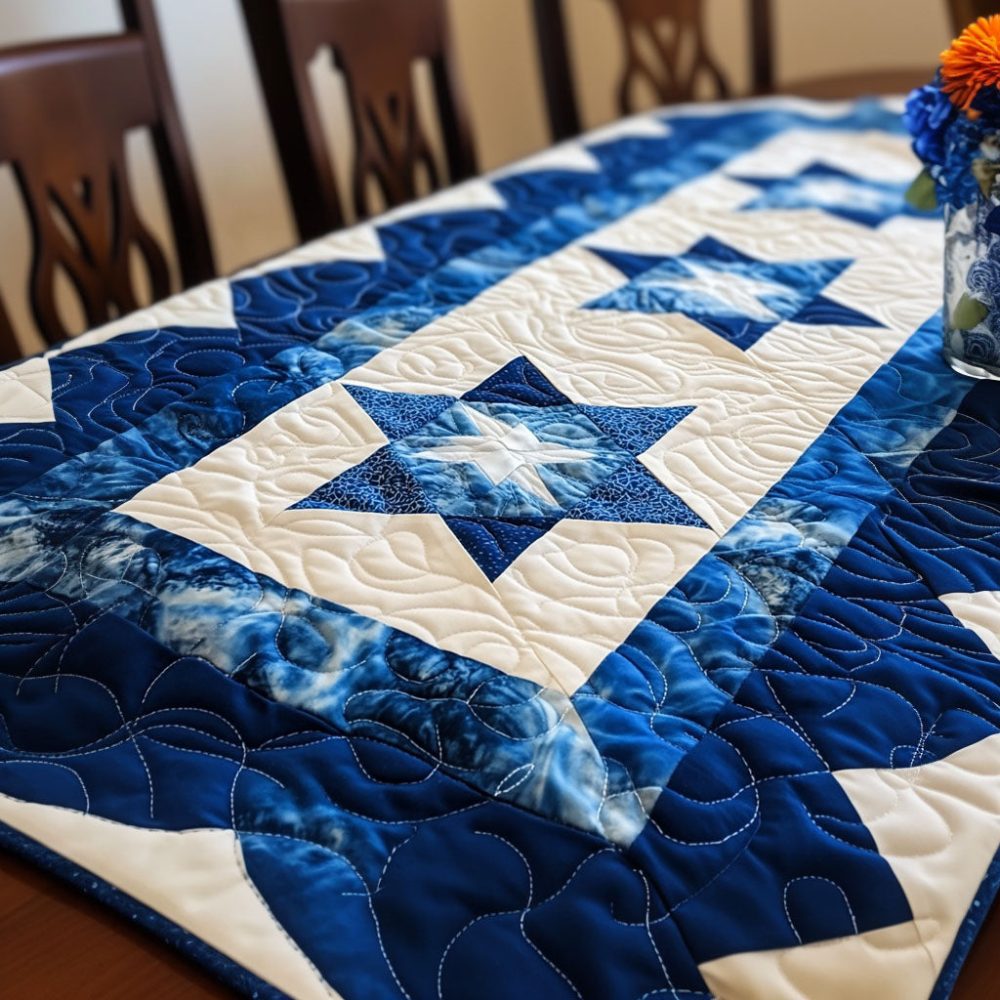 Starry Legacy Quilted Table Runner