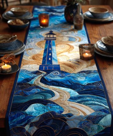 Steady Light Quilted Table Runner