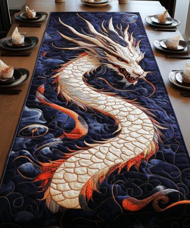 Storm Bringer Quilted Table Runner