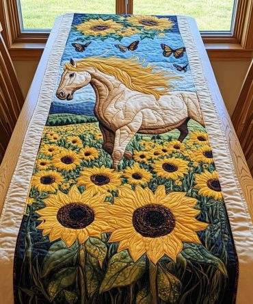 Storm Rider Quilted Table Runner