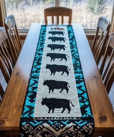 Storm Treader Quilted Table Runner