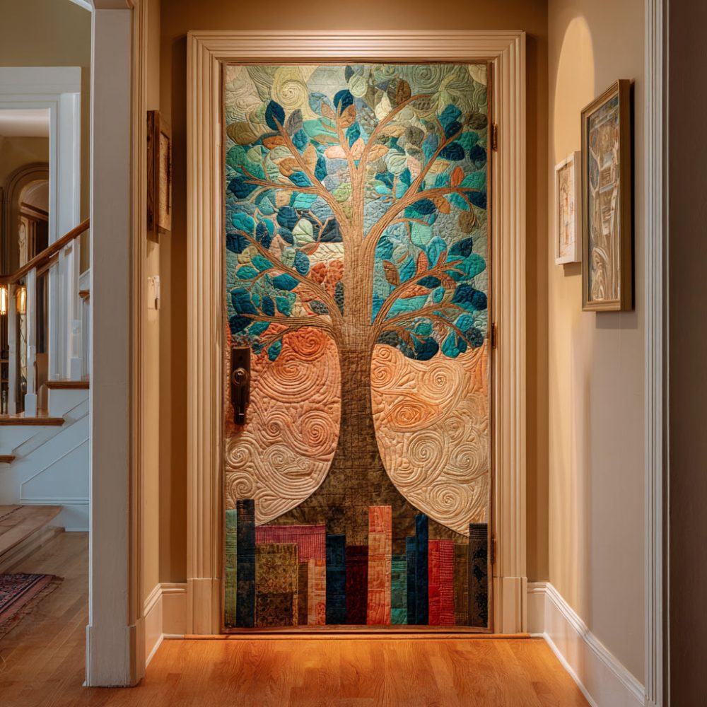 Story Corner Quilted Door Cover
