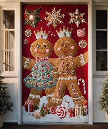 Sugar Lane Quilted Door Cover