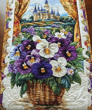 Summer Bloom Quilted Table Runner