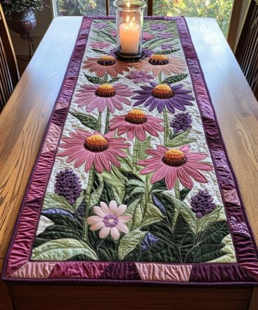 Summer Breeze Quilted Table Runner