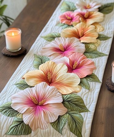 Summer Dreams Quilted Table Runner