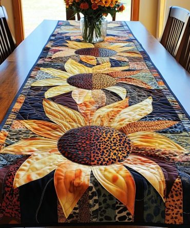 Summer Essence Quilted Table Runner