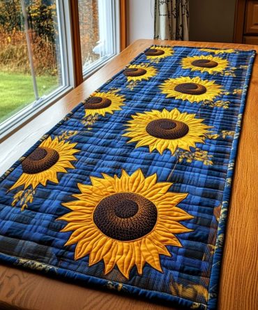 Summer Glow Quilted Table Runner