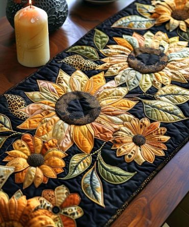 Summer Glow Quilted Table Runner