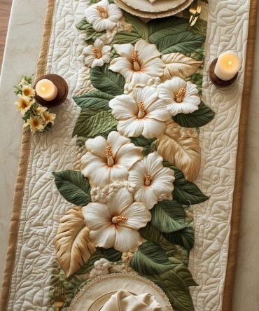 Summer Luxe Quilted Table Runner