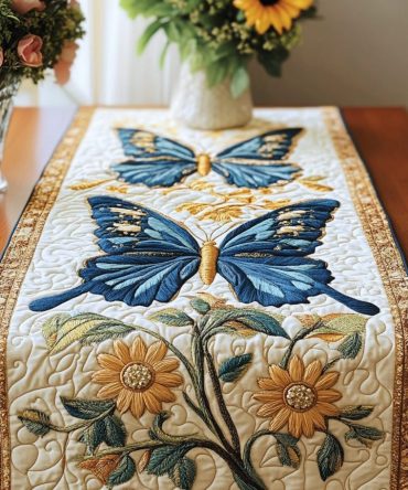 Summer Radiance Quilted Table Runner