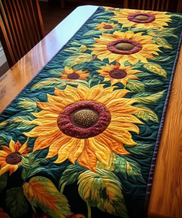Sun Kiss Quilted Table Runner