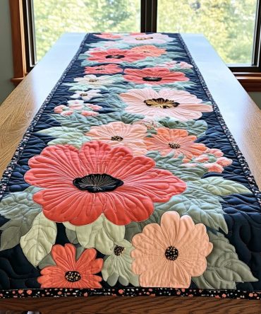 Sunflower Dream Quilted Table Runner