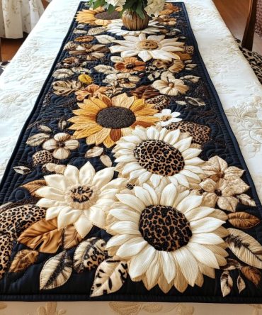 Sunlit Garden Quilted Table Runner