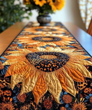 Sunny Paradise Quilted Table Runner