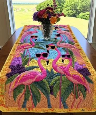 Sunny Vibes Quilted Table Runner