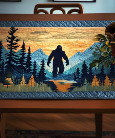 Sunset Stalker Quilted Table Runner