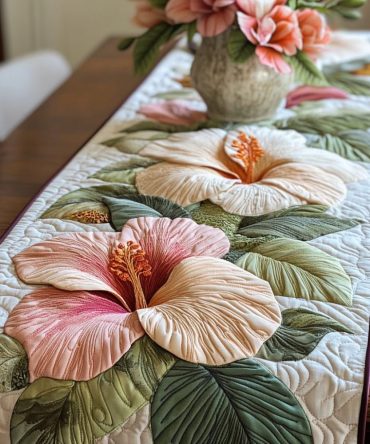 Sunset Threads Quilted Table Runner
