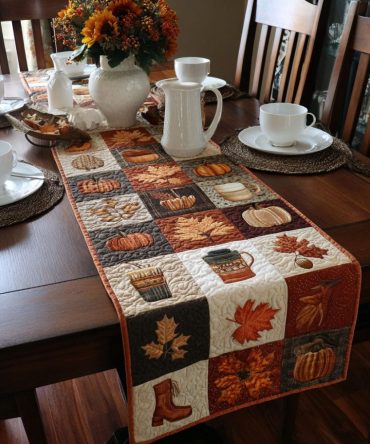 Sunset Trails Quilted Table Runner
