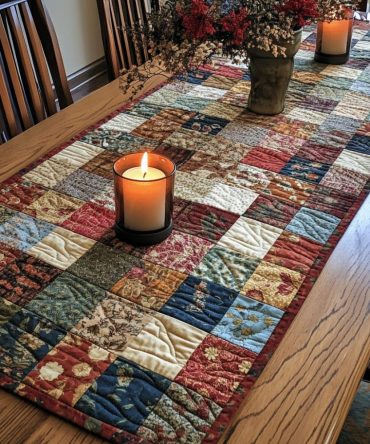 Sweet Patterns Quilted Table Runner