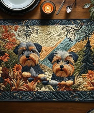 Terrier Spirit Quilted Table Runner