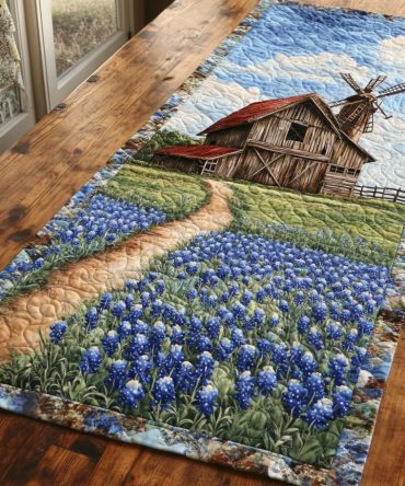 Texas Beauty Quilted Table Runner