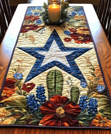 Texas Tradition Quilted Table Runner