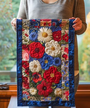The Liberty Stitch Quilted Table Runner