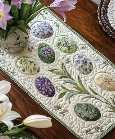 The Promise Of Easter Quilted Table Runner