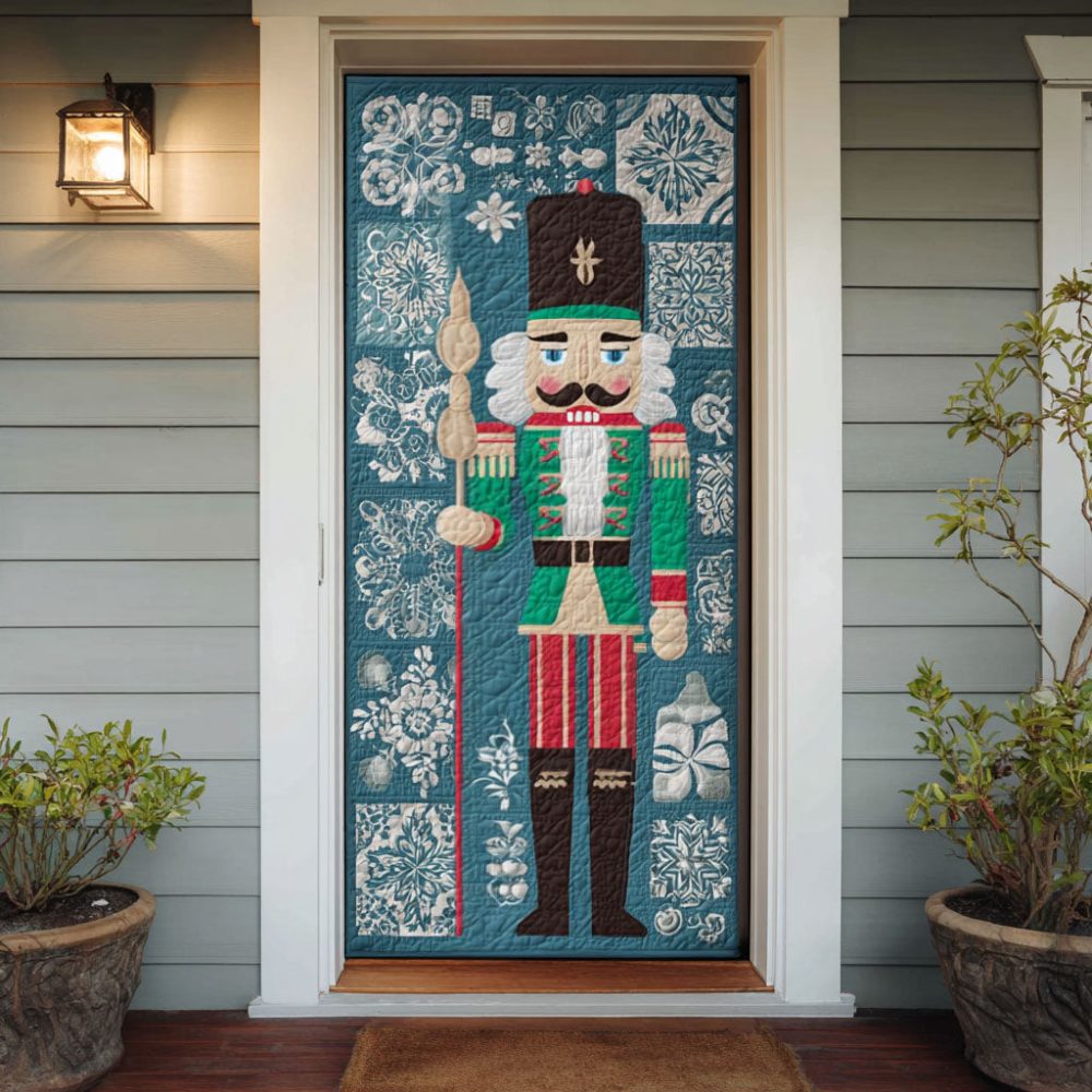 The Royal Nutcracker Quilted Door Cover