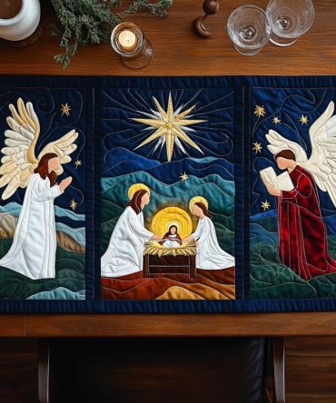 The Second Person Quilted Table Runner