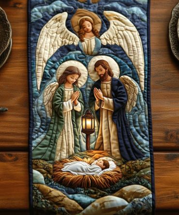The Son Is God Quilted Table Runner