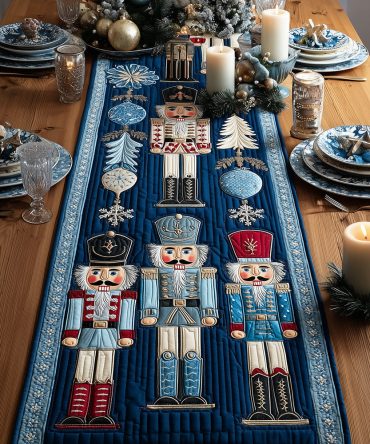 Timeless Christmas Quilted Table Runner