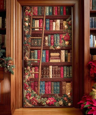 Timeless Stories Quilted Door Cover