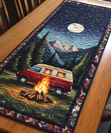 Trail Blazers Quilted Table Runner