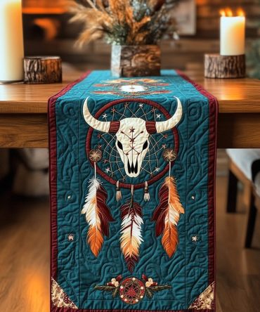 Tribal Essence Quilted Table Runner