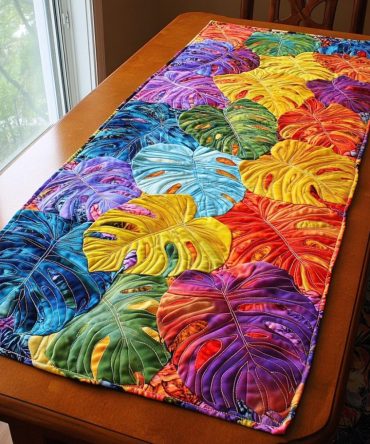 Tropic Vibes Quilted Table Runner