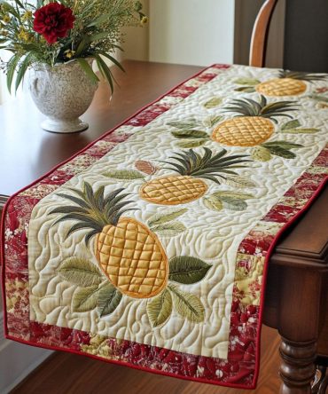 Tropical Vibes Quilted Table Runner