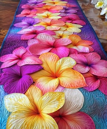 Tropical Vibes Quilted Table Runner
