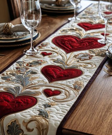 True Harmony Quilted Table Runner