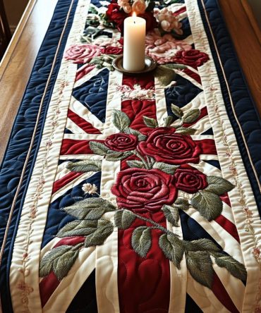 Union Charm Quilted Table Runner