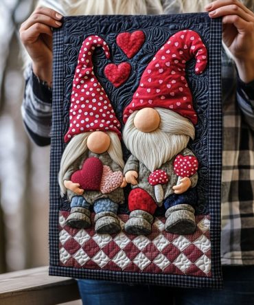 Valentine Bliss Quilted Table Runner