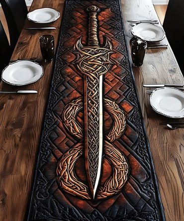 Viking Saga Quilted Table Runner