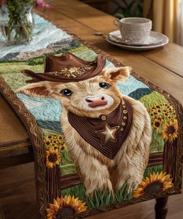 Western Mane Quilted Table Runner